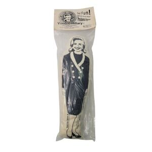 Optrix Voodoo Hillary Novelty Doll Political Satire New in Package
